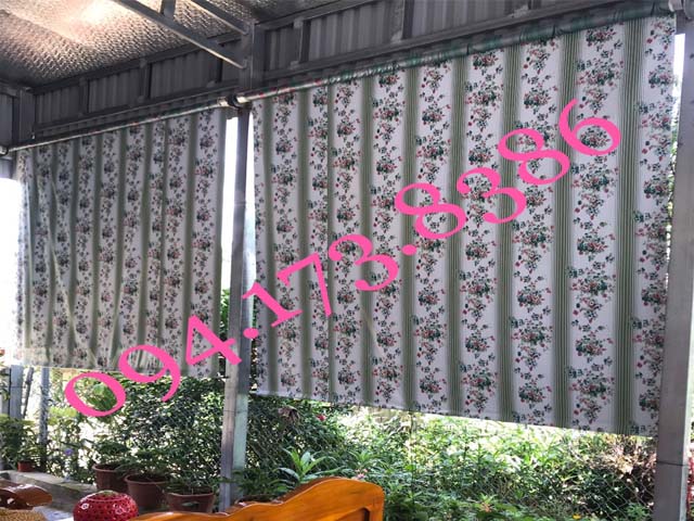 bạt che nắng mưa tự cuốn